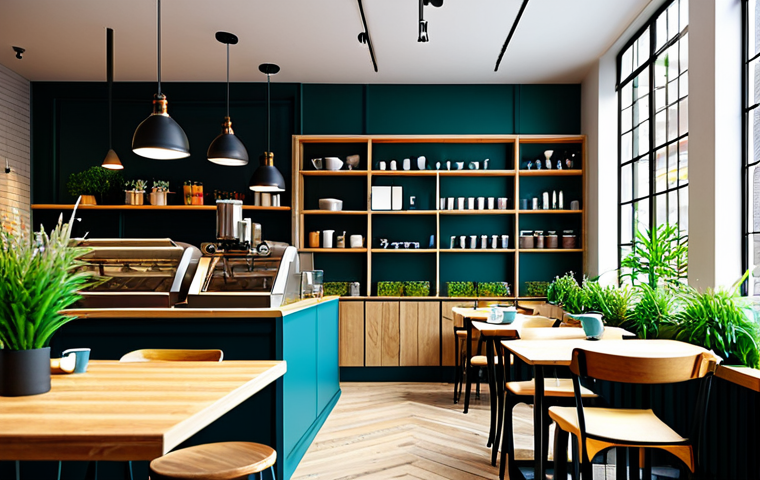 바리스타 자격증 대비 스터디 그룹 - Barista Training Session**

"A professional barista, fully clothed, demonstrating latte art to a sma...